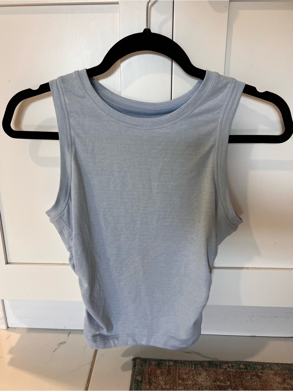 Lululemon License to Train Tight-Fit Tank Heathered Windmill Size 6